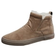thumbnail image 2 of Zapatos Nieve Caña Alta Botas Casuales para Hombres Sin Cordones Impermeables La Oficina en Casa, 2 of 9
