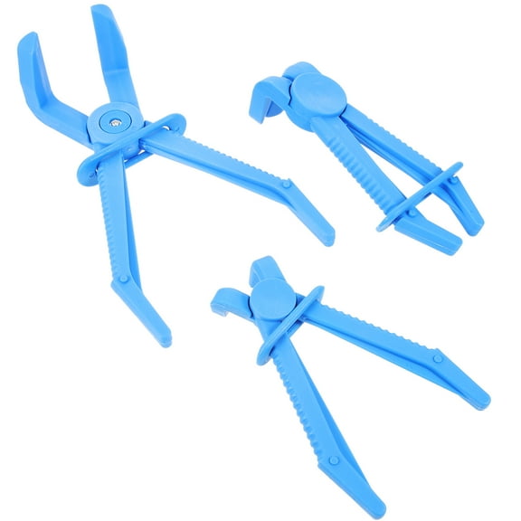 GOOHOCHY Hose Clamp Pliers Automotive Blue 3Pcs 8.7x3.1in Plastic