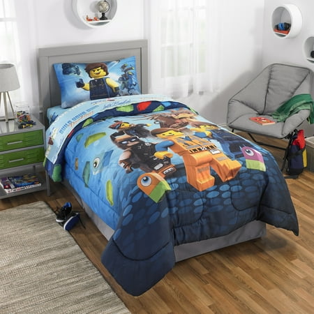The Lego Movie 2 Twin Bed In A Bag Kids Bedding Set Let S Build