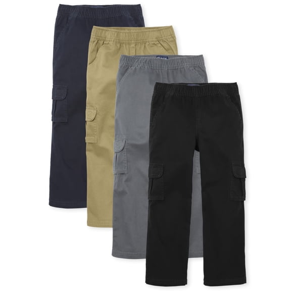 PANTALONES The Children's Place talla 12 pack de 4 (negro/azul marino)