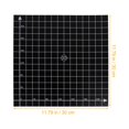 thumbnail image 4 of OULII 1Pc 3D Printer Build Surface Sticker Black Heated Bed Film for Even Heat Distribution, 4 of 5