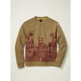thumbnail image 6 of Bonobos Fielder Men's and Big Men's Fleece Graphic Crewneck Sweatshirt, Up to Size 3XL, 6 of 7