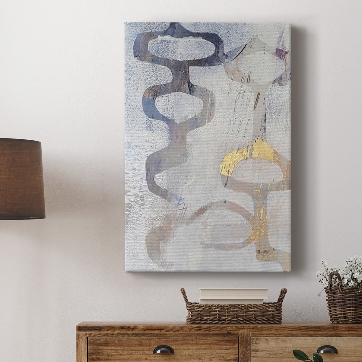 Linx I Premium Gallery Wrapped Canvas - Ready to Hang