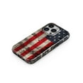 thumbnail image 3 of DesignSkinz Scratch-Resistant Hard Slim Case Compatible with iPhone 11 (Compatible with MagSafe) - American Distressed Flag Panel, 3 of 9