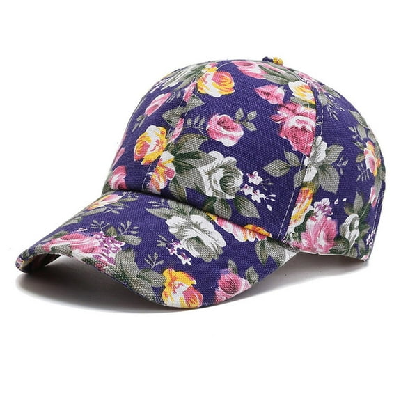 AKEGAMN Peony Color Baseball Cap for Outdoor Sun Protection, Purple One Size