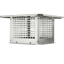 VEVOR Chimney Cap 12” x 12” 304Stainless Steel Fireplace Flue Caps Cover Mesh