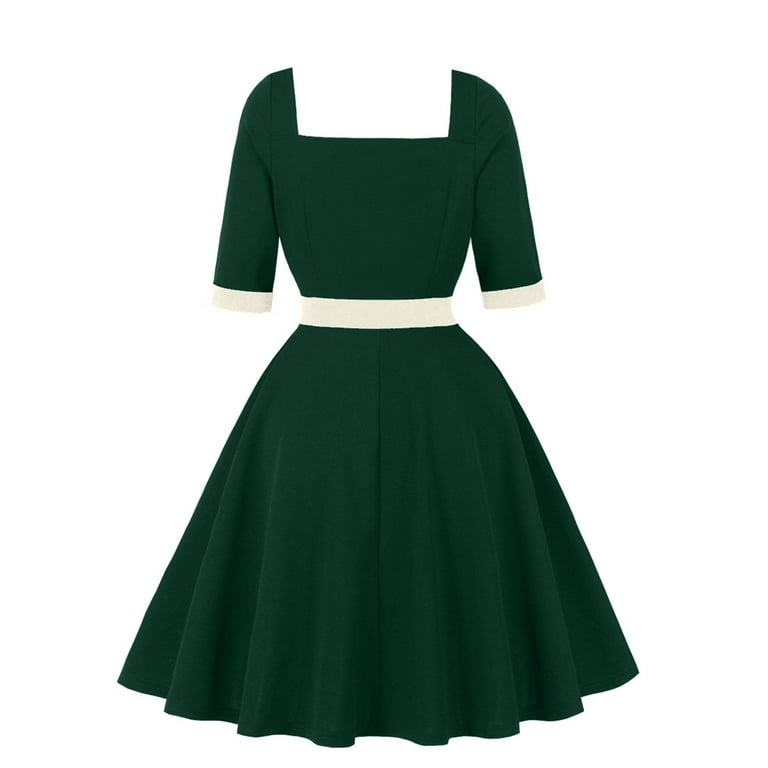 plus emerald green slinky ruched one shoulder longline midi dress Green 1950s Glitter Shoulder Tie Ruched Dress main image 1