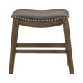 thumbnail image 1 of Topline Home Furnishings Stool, Faux Leather, 1 of 5