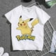thumbnail image 4 of Camiseta de Pokémon para niños y niñas, camisa de manga corta con estampado de dibujos animados de Pikachu, ropa de verano, 4 of 4