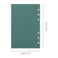 thumbnail image 2 of HAMPPLIES 24Ud Recambios De Papel Para Agendas Y Cuadernos Portátiles Con Formato Suelto, 2 of 6