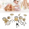 thumbnail image 4 of Dollhouse Drum Kit Model, Mini Drum Kit Model Vivid Style  For Decoration, 4 of 8