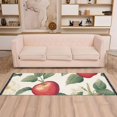 thumbnail image 2 of Yayeee Runner Rug for Bedroom 2'x6' Machine Washable Hallway Non Slip Mat, Apples Flower Pattern, 2 of 8