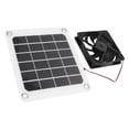 thumbnail image 3 of <p>Solar Powered Ventilator Kit, Weatherproof Portable Solar Panel Exhaust Fan Monocrystalline Silicon Energy Saving  For Vehicles For Pet Houses</p>, 3 of 7