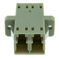 Cable Wholesale 31F2-LL410 Plastic Housing Fiber Optic Coupler LC & LC Female - Duplex