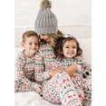 thumbnail image 4 of Pyjamas 2022 Mode Impression de Noël Enfants Adultes Costume Bébé Combinaison Famille Pyjamas de Noël, 4 of 5