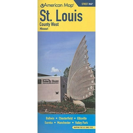 St. Louis County West Missouri Street Map - 0