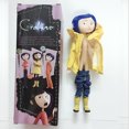 thumbnail image 2 of -Figura de Coraline impermeable amarilla, la puerta secreta, regalo de Navidad, decoración de cumpleaños, juguetes de mantequilla, 18cm, 2 of 5