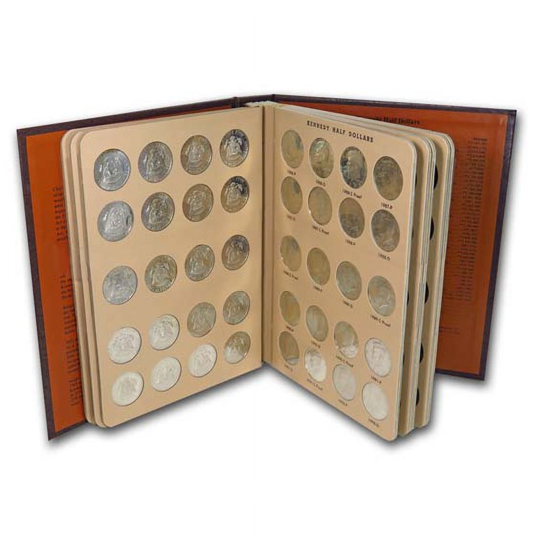 Dansco US Kennedy Half Dollar Coin Album with Proof 1964 - 2011