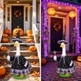 thumbnail image 5 of AuroraX Halloween 23" Porch Goose Clothes Sets 17 inch Autumn , Witch Dress 19 inch Porch Goose Outfits Fall Seasonal Halloween Decorations Outdoor Front Porch Goose Accessories, 5 of 6