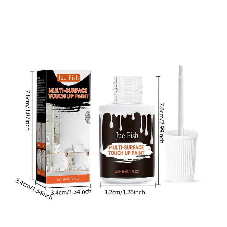 Qocolhg White Touch Up Paint, Appliance Kitchen Cabinet Bathtub