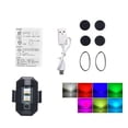 thumbnail image 4 of Bsvklp LED 7 Colores Coche Motocicleta RC Drone Estroboscópico Lámpara Intermitente (pegatina), 4 of 9