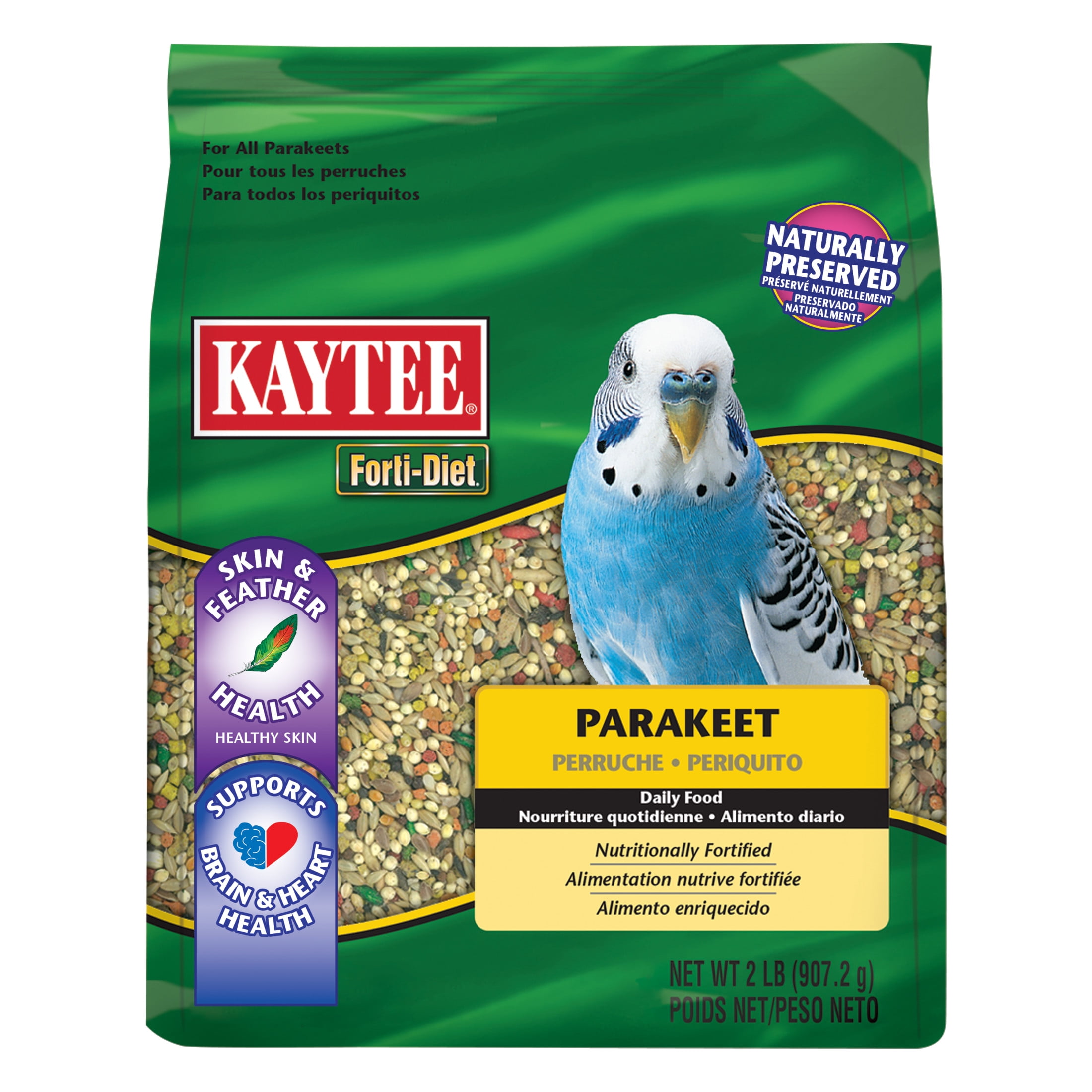 ダイエットフード KeiKei Kaytee Forti-Diet Parakeet Pet Bird Food Seed 2lb - Walmart.com