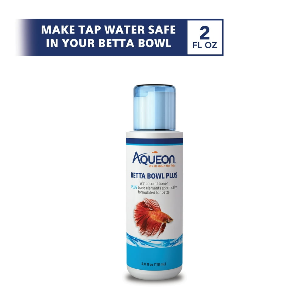Aqueon Water Conditioner Betta Bowl Plus 4 Ounces