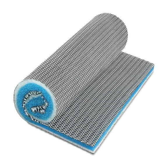 BOROLA 8-Layer Aquarium Sponge Filter Pad, Efficient Multi-Filtering Media, Aquarium Fish Tank Accessories Enhanced Filtration System, Ideal for Freshwater & Saltwater Fish Tanks(12in*10in)