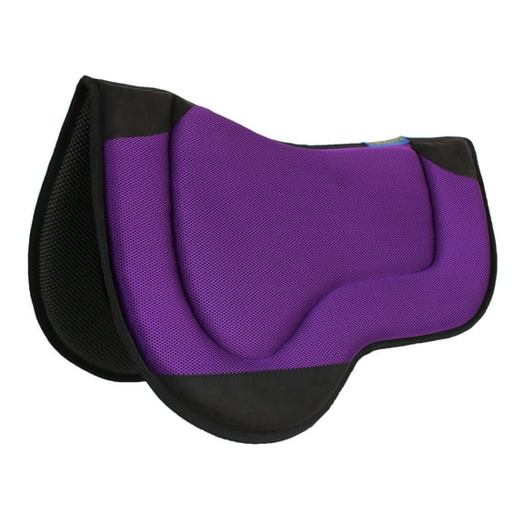 Horse Western Endurance Contoured Neoprene Saddle Pad Purple 39188