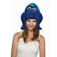 thumbnail image 2 of Christmas Xmas Funny Blue Squid Octopus Hat Halloween Party Hat Fancy Dress Costume One Size, 2 of 5