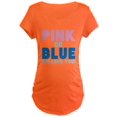 thumbnail image 1 of CafePress - PINK OR BLUE Maternity T Shirt - Maternity Dark T-Shirt, 1 of 1