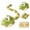 Green, variant on Magnetic Snake Game Toy, Remote Control Eating Snake Toys with Sound and Light, Interactive Competitive Game Race Car Toy,Green