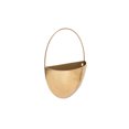 thumbnail image 4 of Foreside Home and Garden Modern Brass Wall Pocket, Gold, 4 of 5