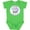 Apple Green, variant on Inktastic Suicide Prevention I Wear Teal and Purple for My Dad Boys or Girls Baby Bodysuit
