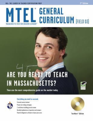 Pre-Owned Massachusetts MTEL General Curriculum (Field 03) w/CD-ROM (MTEL Teacher Certification Test Prep) (Paperback) 0738604100 9780738604107
