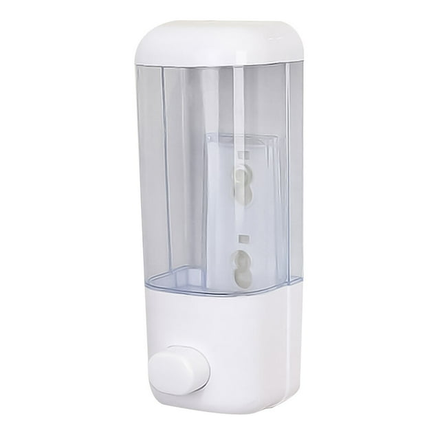 Shisuyan Wall Mountable Soap Liquid Box Transparent 1Pack 8.7X3.3In