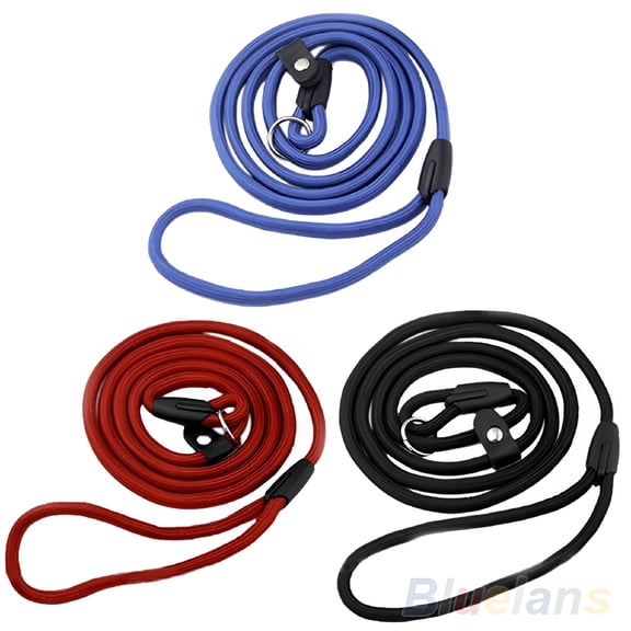 GASTROPOD Durable Dog Slip Rope Leash, Adjustable Dog Training Leash, Strong Slip Lead, Standard Adjustable Pet Slipknot Nylon Leash for Small Medium Dogs