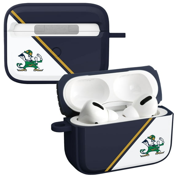 Notre Dame Fighting Irish Champion Series HDX Case Cover Compatible with Apple AirPods Pro 1 & 2 by Affinity Bands