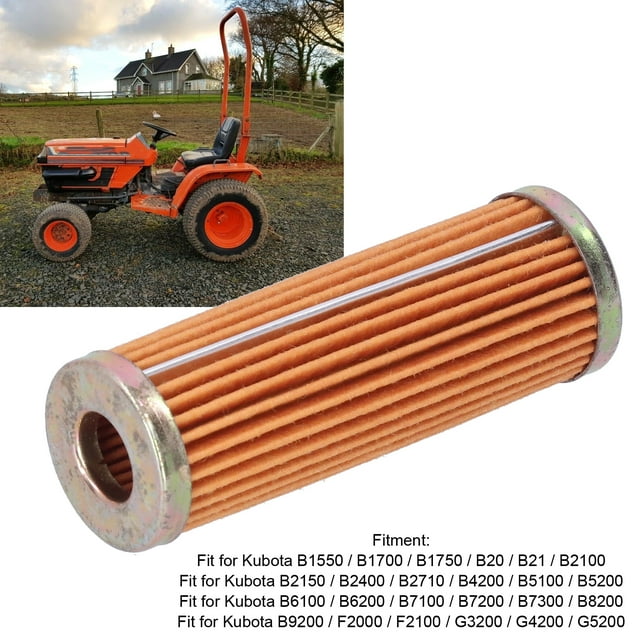 Set de separado de Agua de filtro de combustible, filtro de combustible duradero sofistado práctico para b1550 / b1700 / b1750 / b20 / b21 / b2100 para la mayoría de las