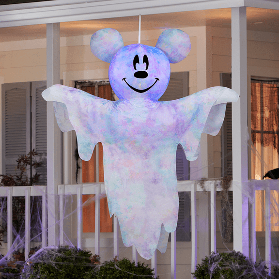 Halloween Mickey Mouse in Shibori Tie Dye with Blinking Lights - AIRBLOWN INFLATABLE