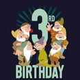 thumbnail image 2 of Toddler's Disney 3rd Birthday  Graphic Tee Navy Blue 4T, 2 of 3