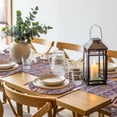 thumbnail image 6 of Southwest Aztec Round 15 Inch Placemats Set of 2, Country Retro Ethnic Geometric Motifs HeatResistant Non Slip Place Mats for Dining Table, Wipeable Braided Kitchen Table Mats for Housewarming, 6 of 9