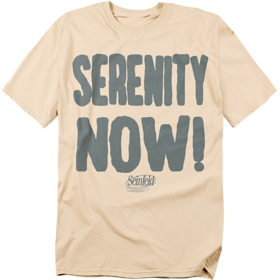 Seinfeld T-Shirt The Serenity Now Unisex Graphic Tee for Men & Women