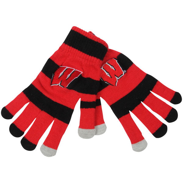 FOCO NCAA Stripe Knit Glove