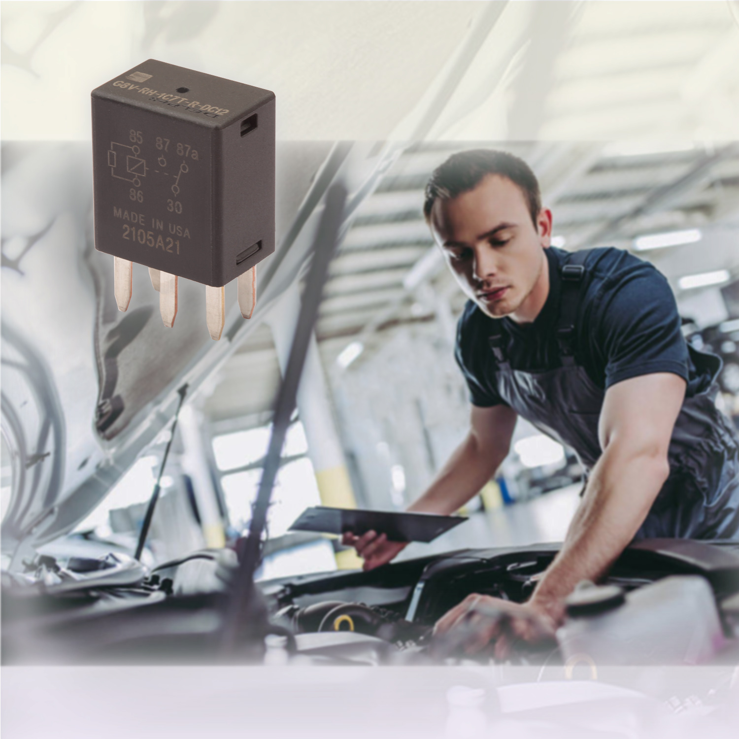 2pcs G8V-RH-1C7T-R-DC12 5pins 10A G8V RH 1C7T R Power Relay - Walmart.com