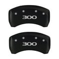 thumbnail image 4 of MGP 4 Caliper Covers Engraved Front & Rear 300 Red finish silver ch Fits select: 2005-2006 CHRYSLER 300C TOURING, 2007 CHRYSLER 300 TOURING, 4 of 6