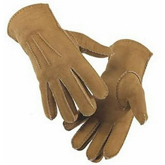 Eastern Counties Leather Womens 3 Point Stitch Detail Sheepskin Gloves
