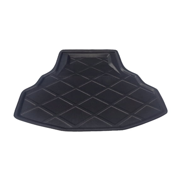 Trunk Floor Mat For Honda Accord 2008 2009 2010 2011 2012 2013, All-Weather Trunk Protection Mat Accessories, Custom Traction Grips Cargo Mat-black