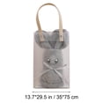 thumbnail image 1 of Bath Towel Set 2-Piece High-Density Velvet Bunny Pattern Face Towel and Hand Towel 35 cm x 75 cm Each, 1 of 6