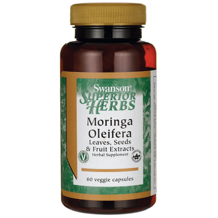Swanson Moringa Oleifera 60 Veg Caps (Best Moringa Oleifera Product)